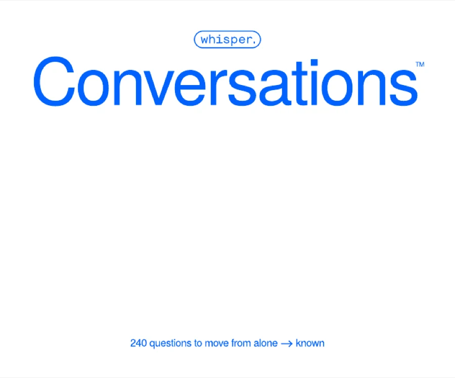 The Whisper Conversations box